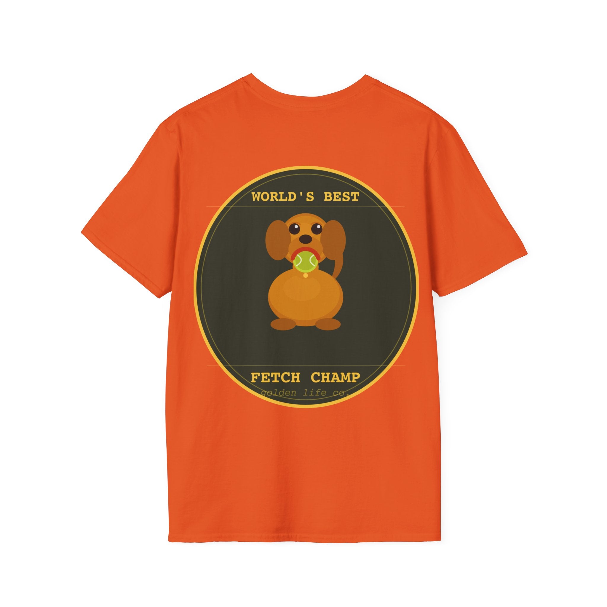 "World's Best Fetch Champ" Graphic Tee