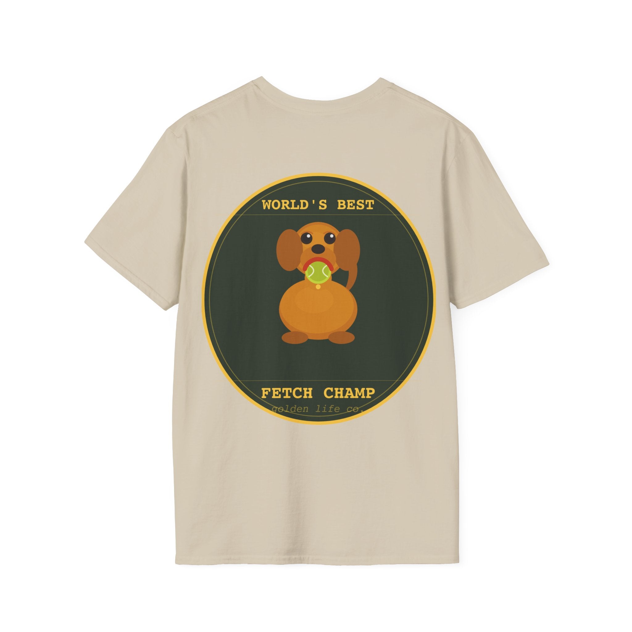 "World's Best Fetch Champ" Graphic Tee