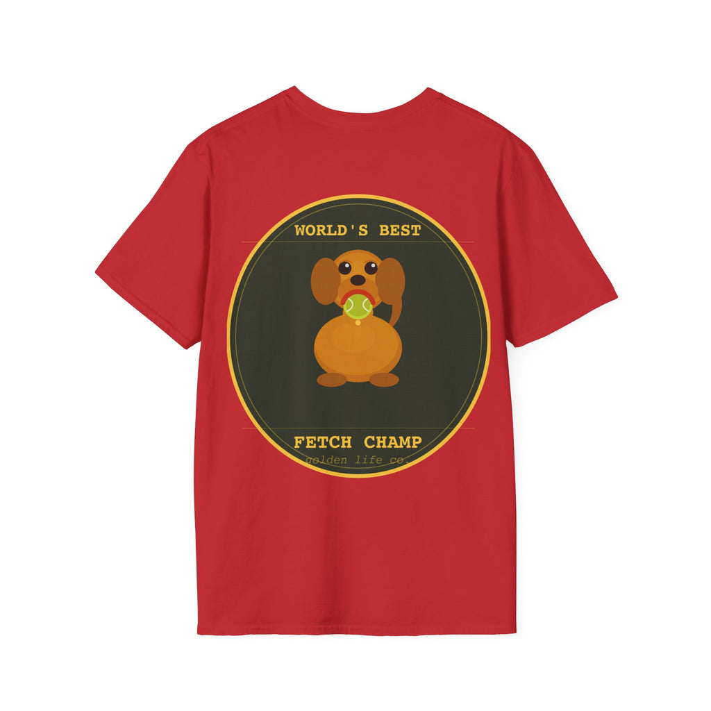 "World's Best Fetch Champ" Graphic Tee