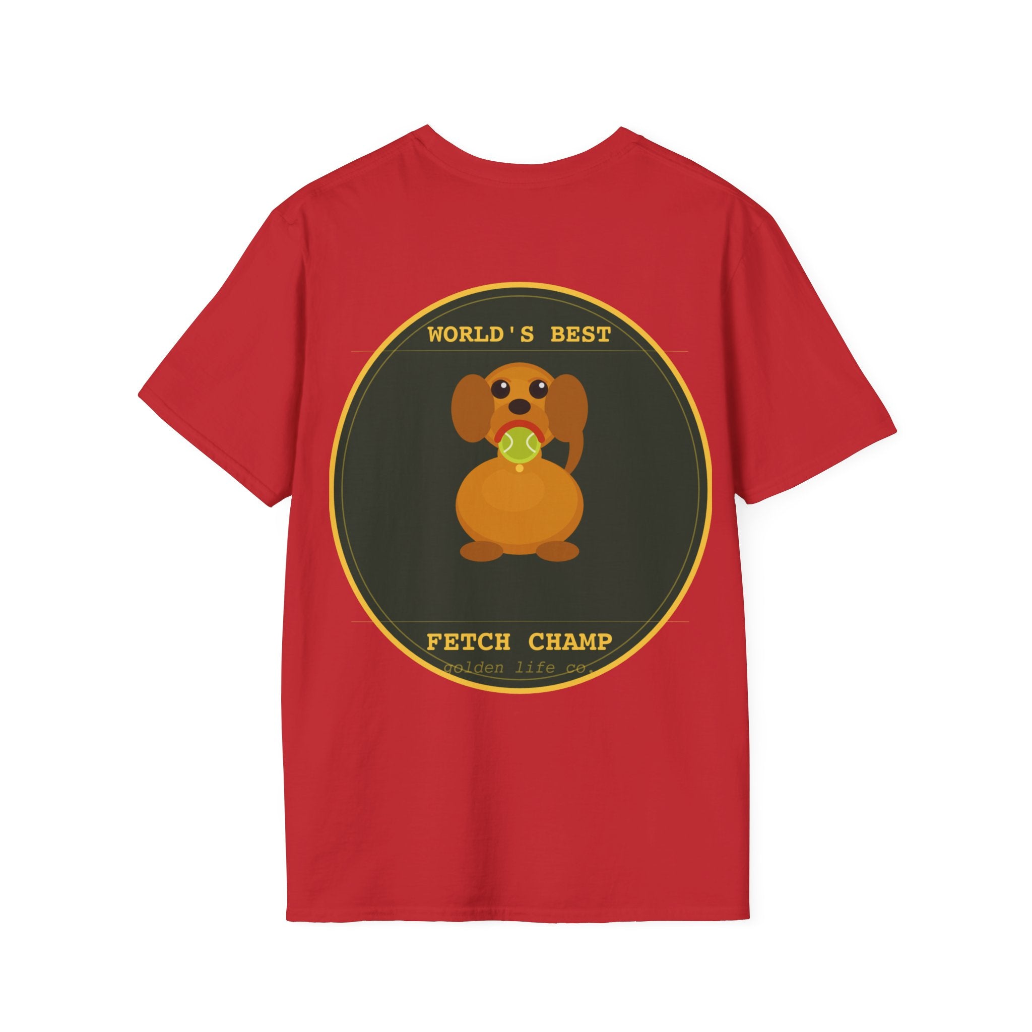 "World's Best Fetch Champ" Graphic Tee