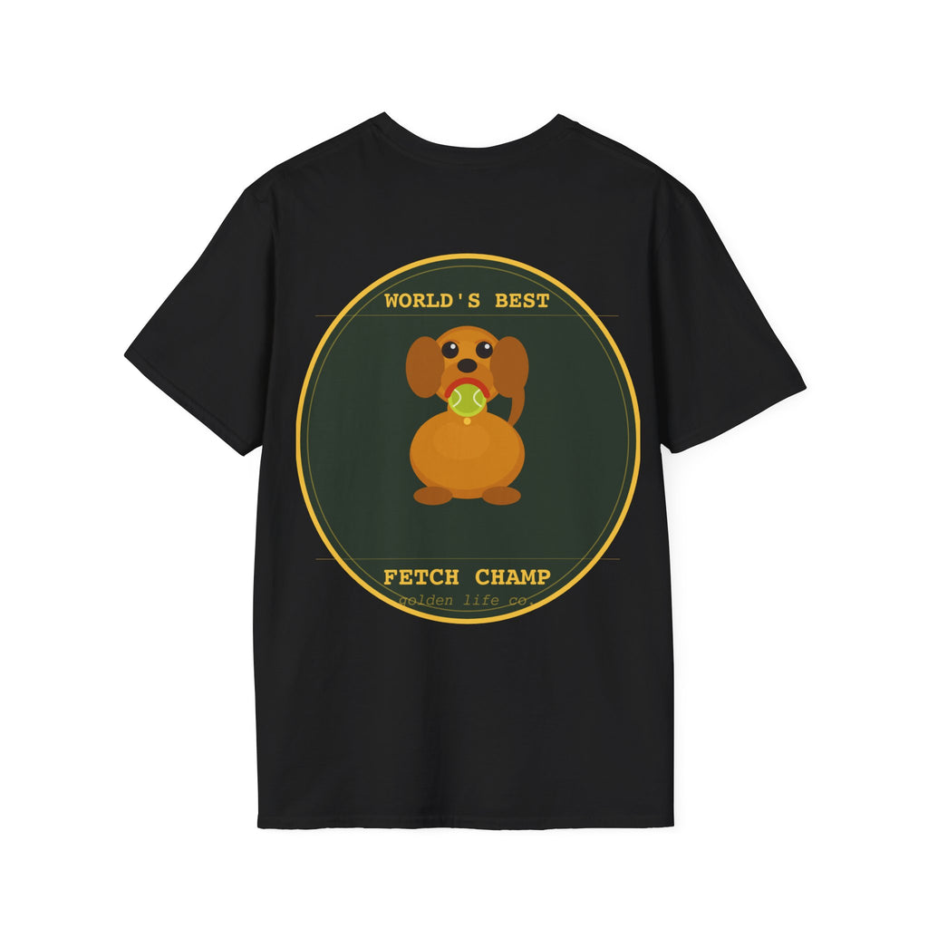 "World's Best Fetch Champ" Graphic Tee