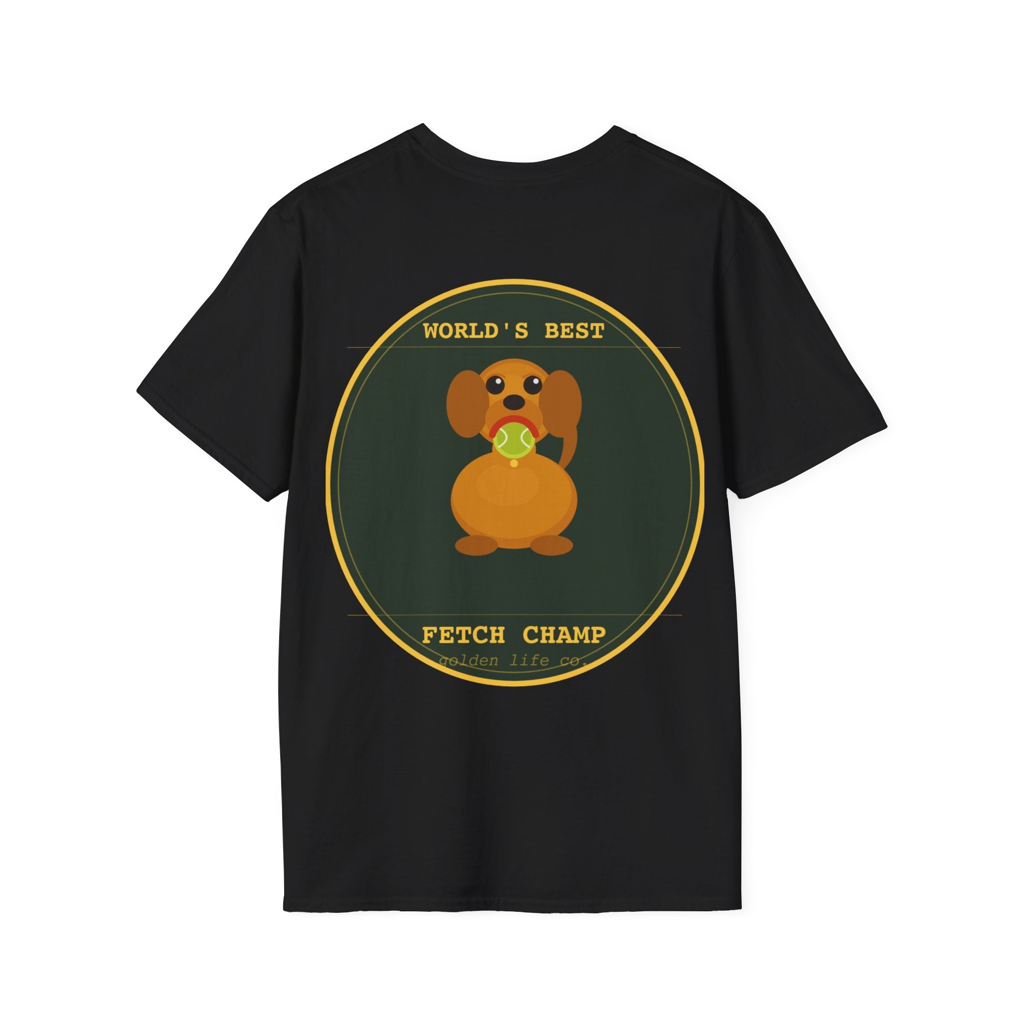 "World's Best Fetch Champ" Graphic Tee