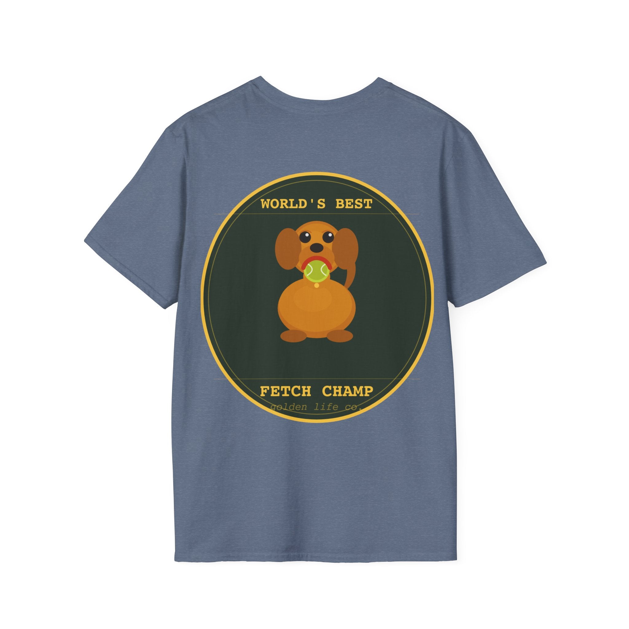 "World's Best Fetch Champ" Graphic Tee