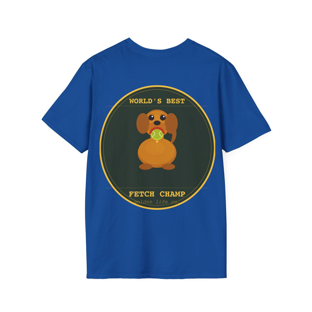 "World's Best Fetch Champ" Graphic Tee