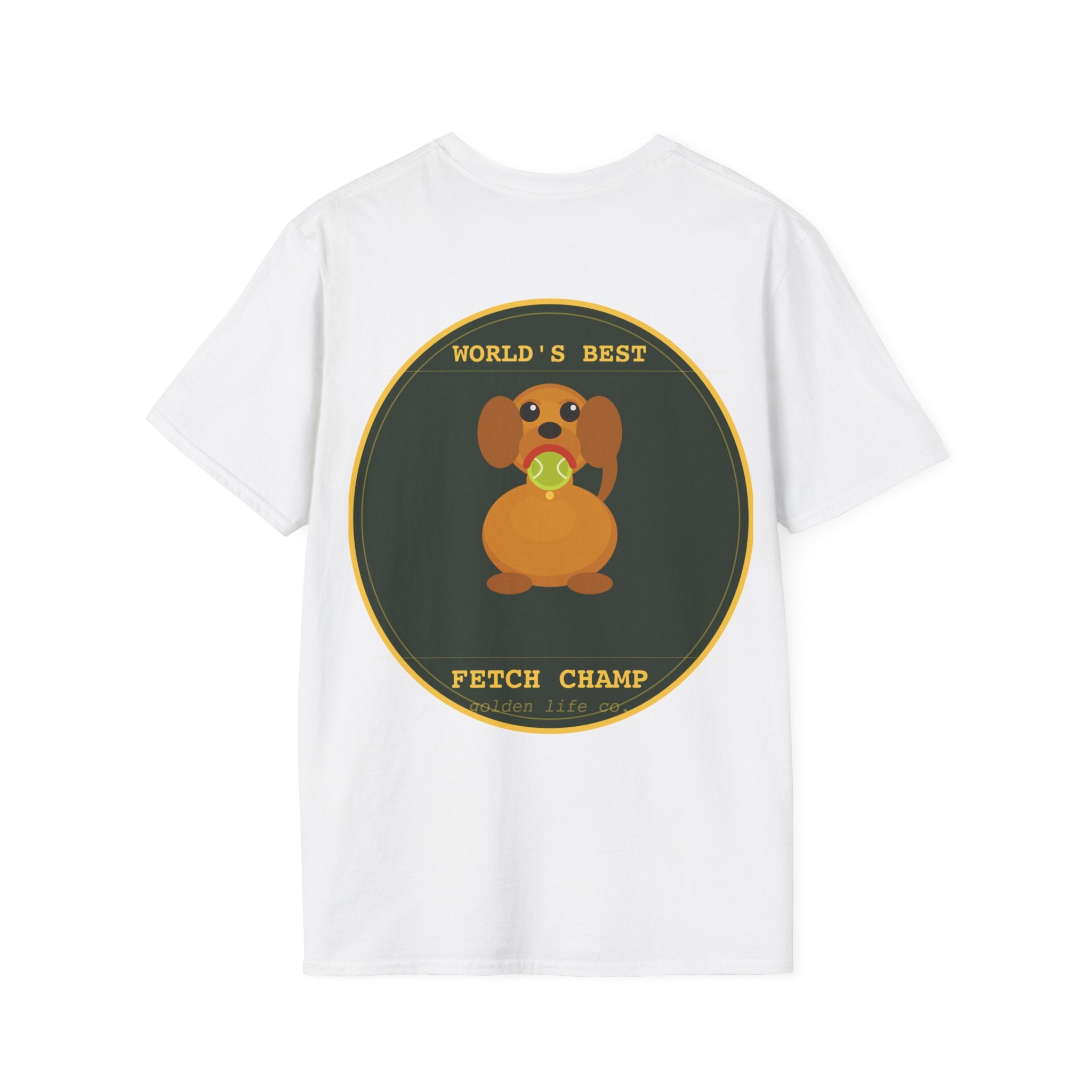 "World's Best Fetch Champ" Graphic Tee