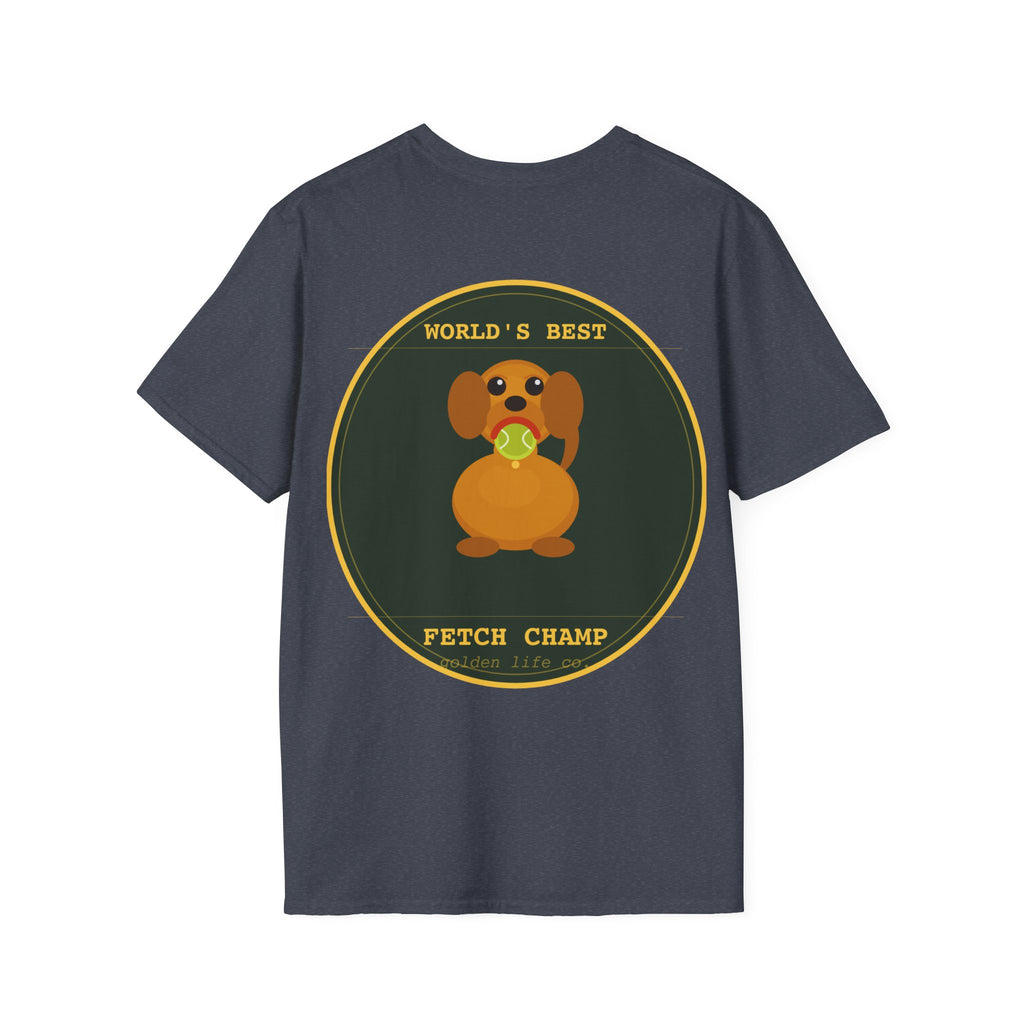 "World's Best Fetch Champ" Graphic Tee