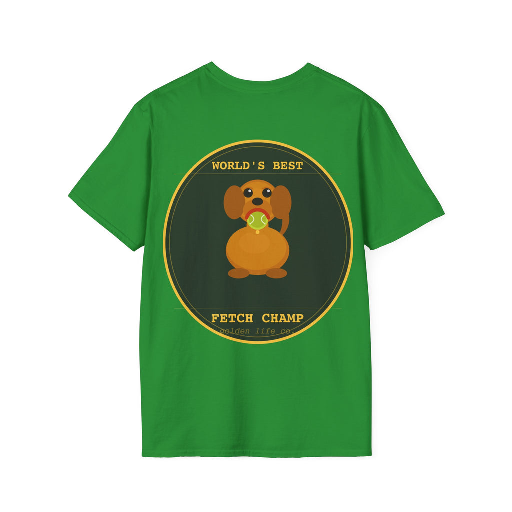 "World's Best Fetch Champ" Graphic Tee