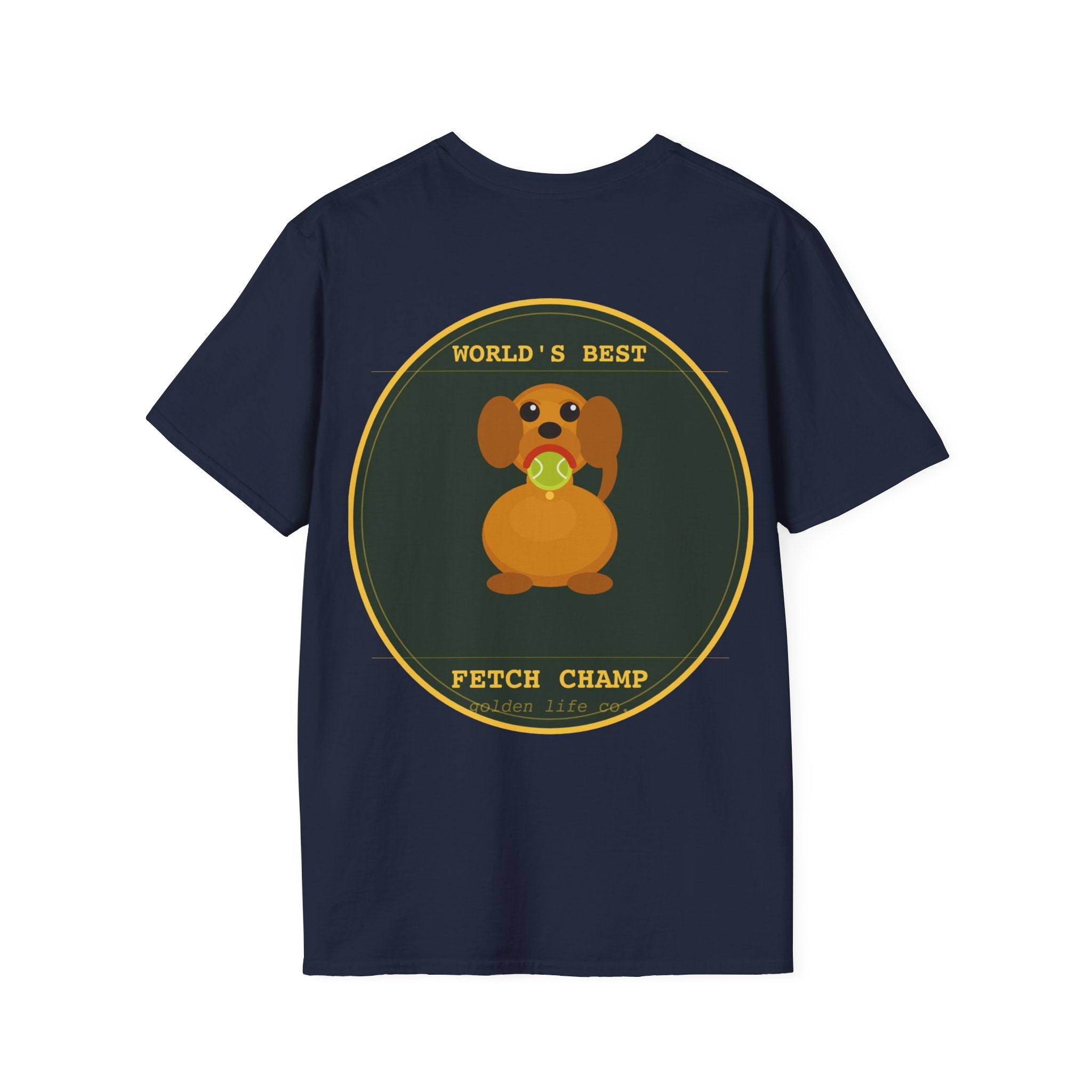 "World's Best Fetch Champ" Graphic Tee