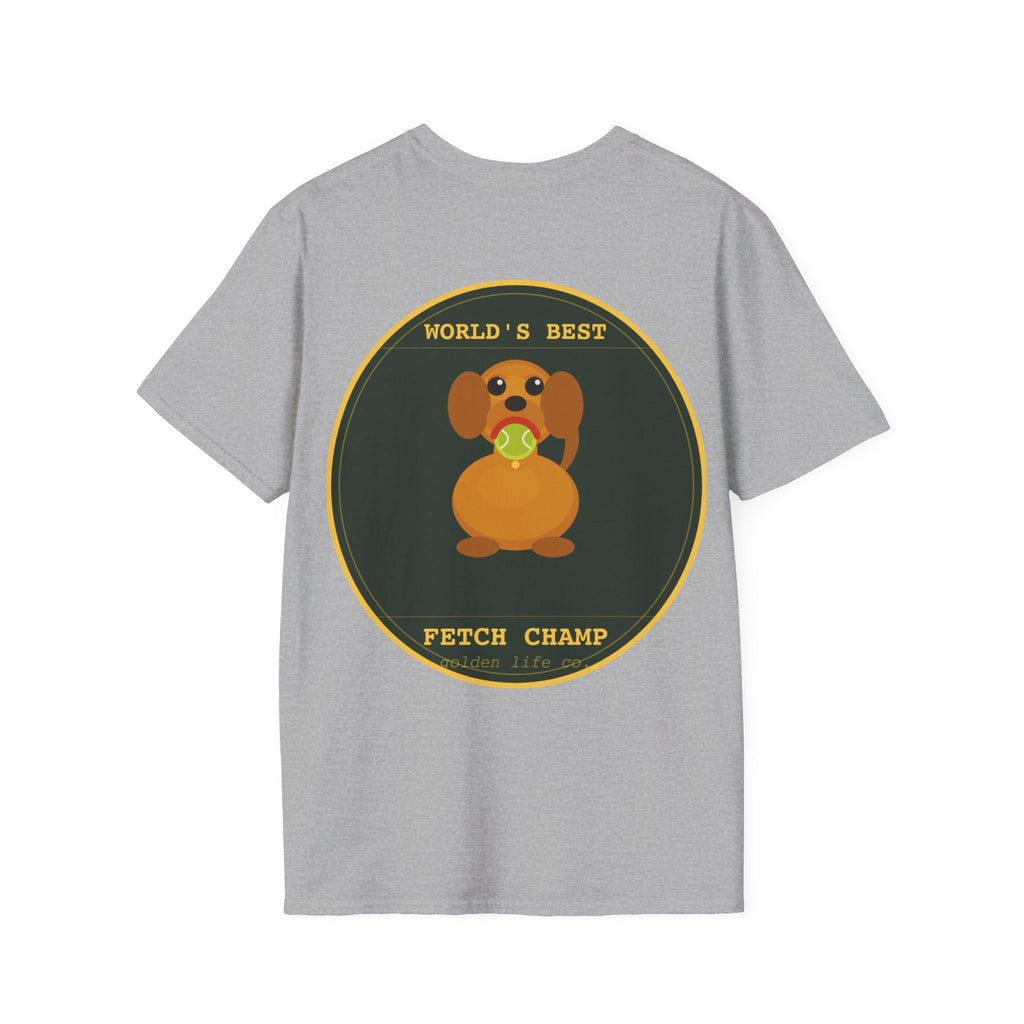 "World's Best Fetch Champ" Graphic Tee
