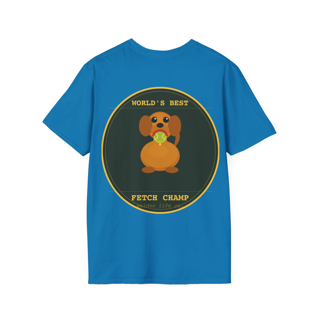 "World's Best Fetch Champ" Graphic Tee