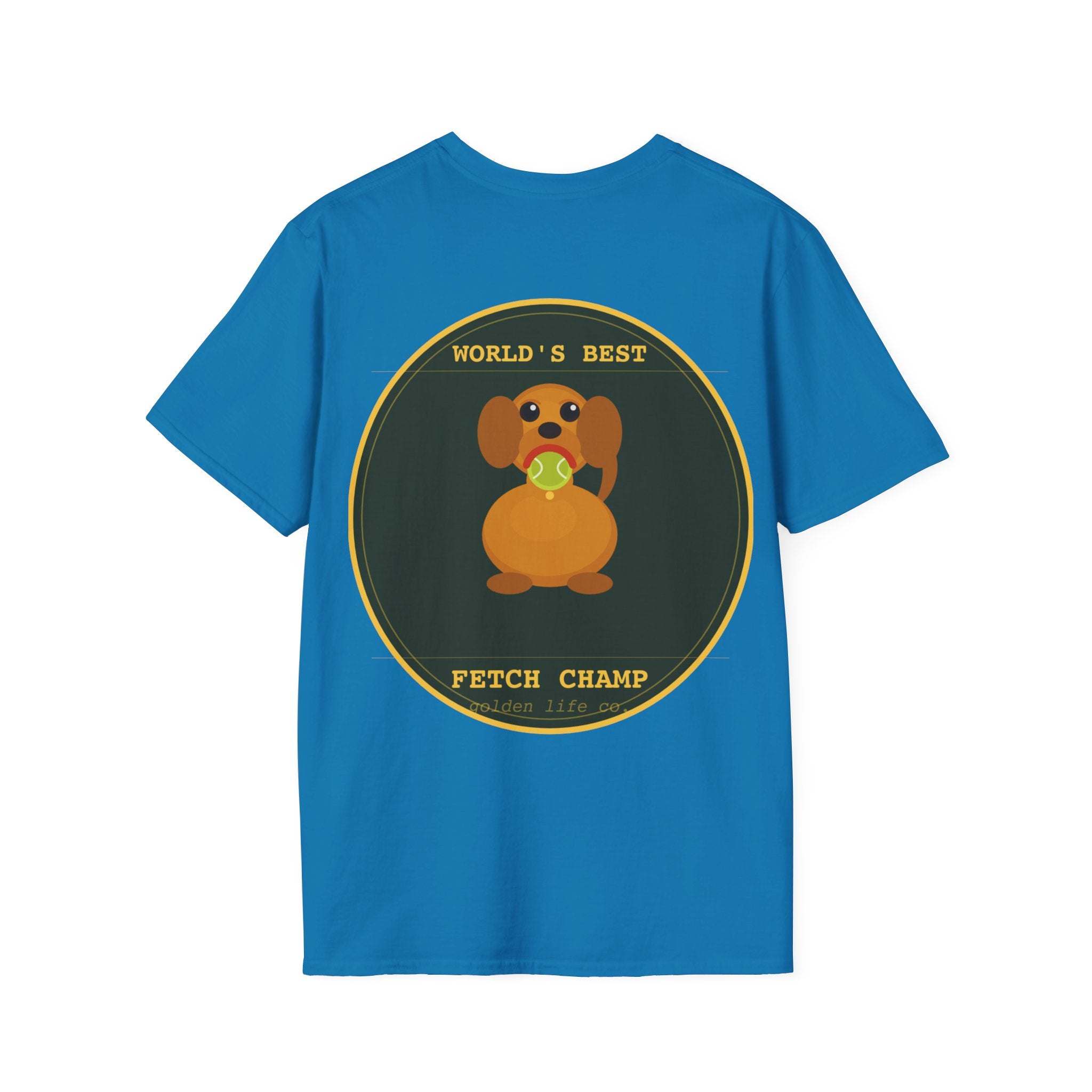 "World's Best Fetch Champ" Graphic Tee